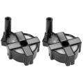 2x H3t024 Md155852 Ignition Coil Pack for 1990-1996 Dodge Mitsubishi