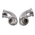 51mm 2 Inch Pipe 304 Stainless Steel Fitting 64mm + 2 Inch 51mm 64mm