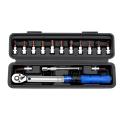 1/4inch Torque Wrench Set with Screwdriver Bits 2-24 Nm Torque