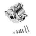 2pcs Front and Rear Gear Box Set for Wltoys 1/18 Rc Car A959 Silver