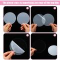 20pcs 100x2mm Clear Acrylic Sheet Round Acrylic Discles Transparent