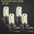 4x 9005 9006 Combo Headlight Bulbs High Low Beam Kit Hb3 6500k Xenon