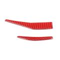 Car Gear Indicator Strip Stickers Trim for Ram 1500 2018-2022 ,red