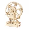 Diy Rotatable 3d Wooden Puzzle Ferris Wheel Making Model