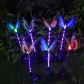 Outdoor Multi-color Changing Led Butterfly Garden Decor Waterproof