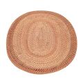 Oval Rattan Placemat,hand-woven,for Dining Room, Kitchen,living Room