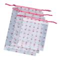 Drawstring Bag Towel Socks Packaging Underwear Dust Bag Pink