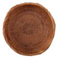 Rattan Woven Snacks Candy Storage Basket Nordic Craft Fruit Plate