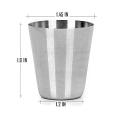 15 Pcs Stainless Steel Shot Glasses Drinking Vessel,30ml(1oz) Tea Cup