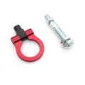 Red Folding Ring Racing Heavy Duty Tow Hook for Hyundai Veloster