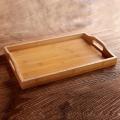 Household Tea Cup Tray Wooden Breakfast Tray/craft Log Platter