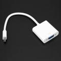 For Macbook Air Pro Imac Mac Mini Dp to Vga Cable Adapter 1080p White