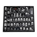 Professional 48pcs Sewing Machine Presser Feet Set for Brother,singer