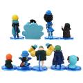 9piece Figure Anime 20th Anniversary Ver, Action Figure Pvc Model Toy