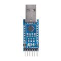 Cp2102 Usb 2.0 to Uart Ttl 6pin Serial Converter Adapter Blue+silver