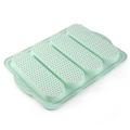 4 Slot French Stick Silicone Molds Bread Oven Cake Mold (light Green)
