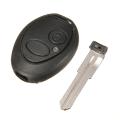 2 Button Remote Key Fob Case Shell Uncut Blade