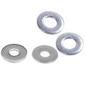 M3x6mmx0.5mm Stainless Steel Round Flat Washer for Bolt Screw 100pcs