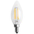 E12 4w Edison Candle Flame Filament Led Light Bulb Lamp 10*3.5cm