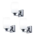 Modern Glass Wall Sconce Lamp,single Head without Switch White
