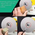 180 Grit 8-inch Outer Dia Diamond Coated Grinding Polishing Disc