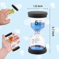 Sand Timer, Hourglass Sand Timers Colorful Minutes Sandglass Timer