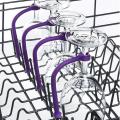 Saver Flexible Dishwasher Set Of 4 for Wine Glasses Glassware Fixed
