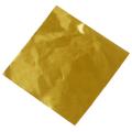 100pcs Sweets Candy Package Foil Paper Square (gold)