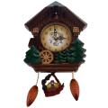 House Shape 8 Inches Wall Clock Cuckoo Clock Timer Pendulum Clock
