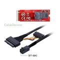 Built-in 12g Mini Sas Hd to U.2 / Sff-8643 to Sff-8639 Cable 0.5m