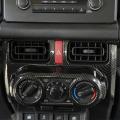 Car Air Conditioning Control Panel for Suzuki Jimny,carbon Fiber