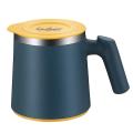 420ml Stainless Steel Mug Vacuum Flask Insulated Coffee Cup Blue