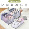 7 Grids Clothes Organizer 4pcs,folded Clothes Organizer for Closet