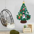 Diy Felt Christmas Tree Pendants for Home Christmas Decoration