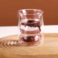 6pcs 250ml High Borosilicate Glass Cup Transparent Coffee Cup