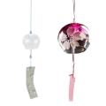 Japanese Handmade Glass Painting and Wind Chimes Decor Style 5