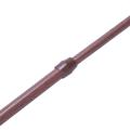 Telescopic Spring Tension Curtain Rail Pole Rods,55~90cm,wood Color