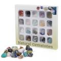 20pcs Gemstone Polished Healing Chakra Stone Decoration Crafts