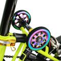 Muqzi Folding Bike Easy Wheel for Brompton Extension Bar Bike Parts 5