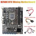 Motherboard+switch Cable with Light+4pin Ide to Sata Cable+sata Cable