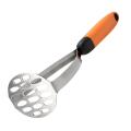 Stainless Steel Potato Masher, with Non-slip Handle for Vegetable(a)