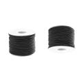 1.5 Mm Leather Line Necklace Rope for Jewelry Making Diy,black