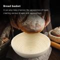 6-piece Preserved Bread Basket 22.86cm Round+25.40x15.24cm Baking Kit
