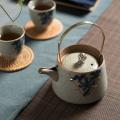 Retro Ceramic Teapot Japanese Style Kung Fu Kettle Creative Teaware