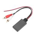 Car Universal Bluetooth Module Music Adapter Rca Aux Audio Cable