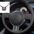 Carbon Fiber Steering Wheel Panel Cover for Subaru Brz Toyota Gt86