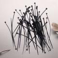 Cable Ties Industrial Quality Cable Ties: 100x2.5mm Black 50 Pieces