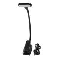 Rechargeable Clip On Light,3 Modes,9 Leds,eye Protection-black