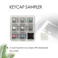 Acrylic Keyboard Tester 9 Clear Plastic Keycap Sampler
