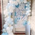 Blue Balloons Garland Kit, with Different Sizes for Birthday Decor